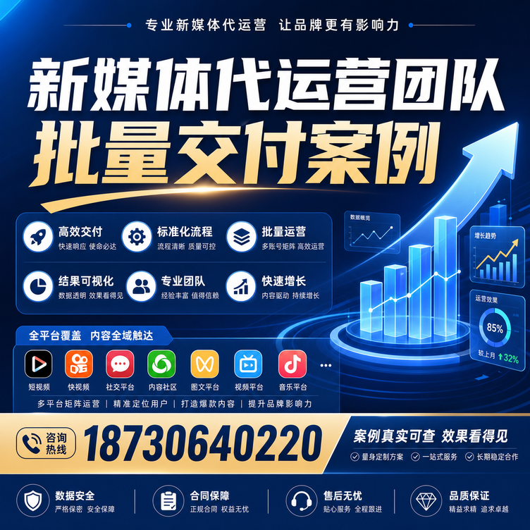 崇左代运营公司多客户账号批量高效交付案例