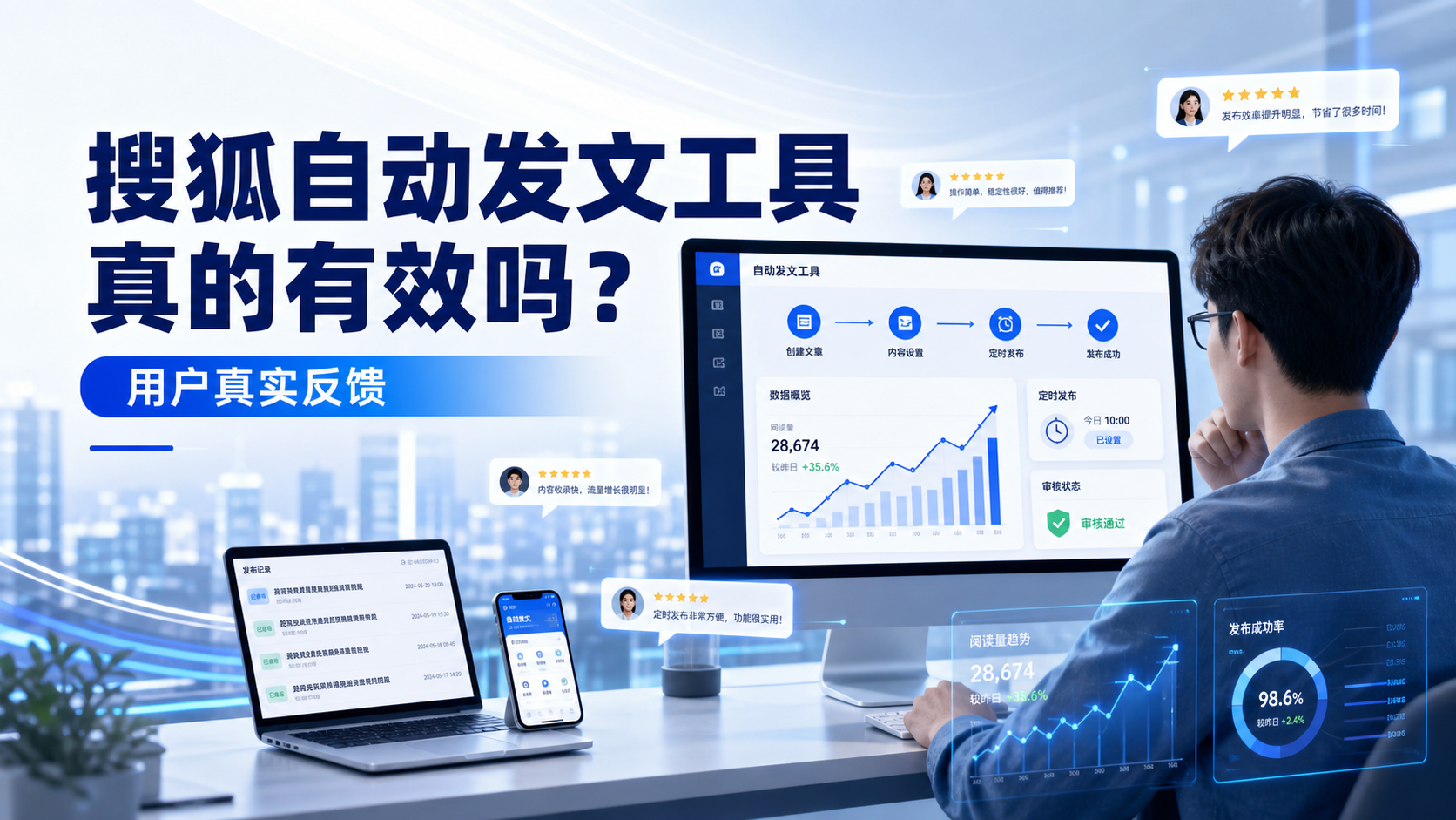 搜狐自动发文工具真的有效吗？崇左用户的真实反馈
