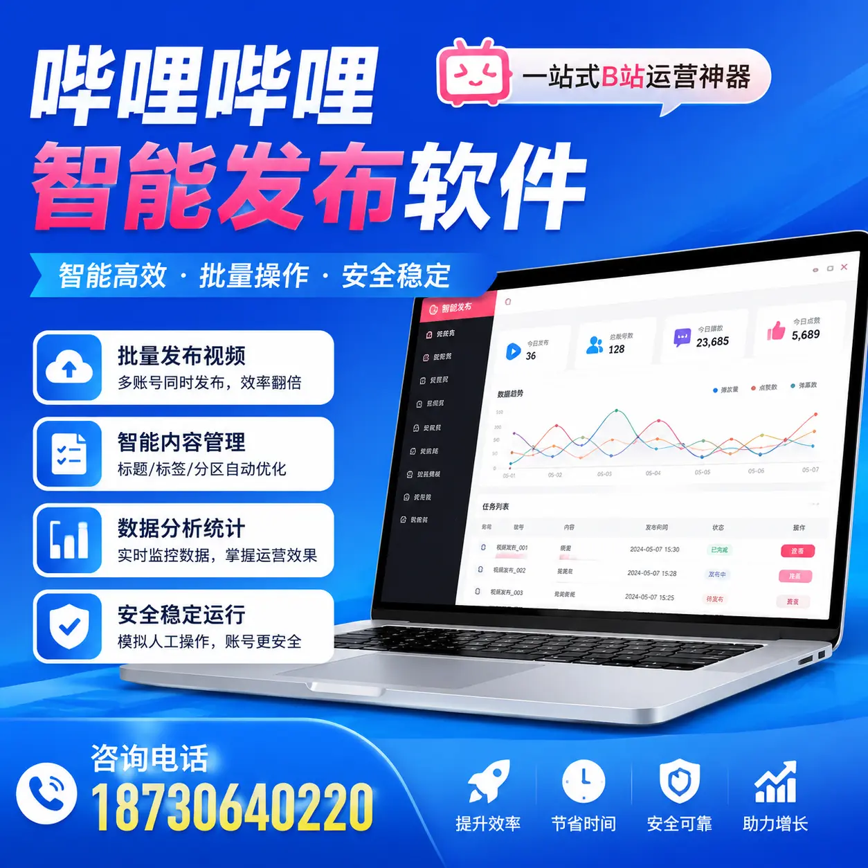 如何通过哔哩哔哩智能发布软件提升 崇左 企业曝光率